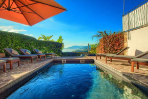 Casa con 2 camere da letto,piscina jacuzzi AC wifi e bici elettriche Bordighera
